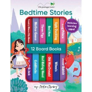 My Little Library: Bedtime Stories (12 Board Books & 3 Downloadable Apps!)